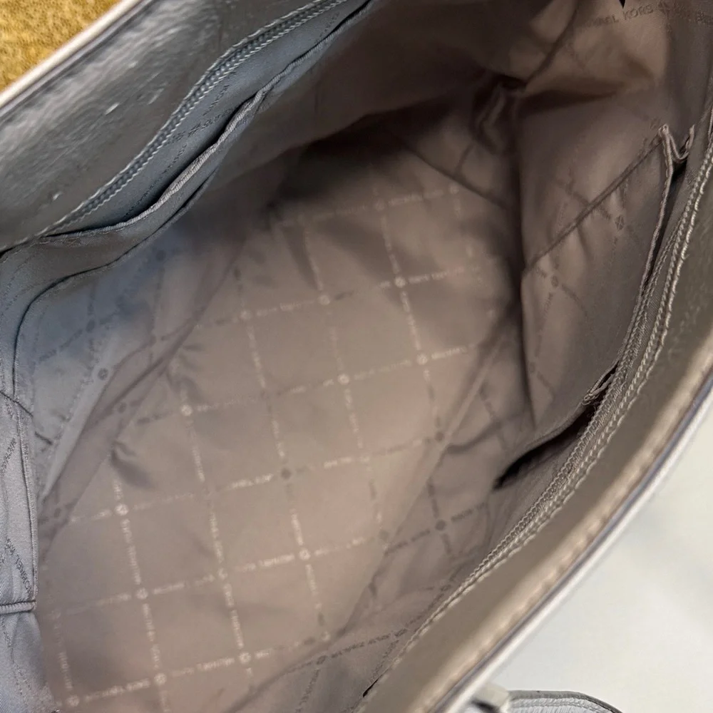 Michael Kors Monogrammed Gray Tote bag